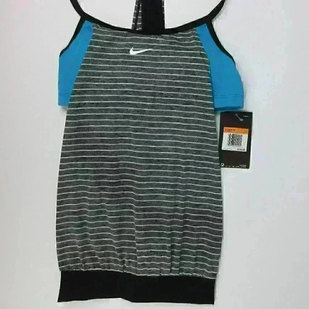 NEW! Nike Women’s S Stripe Tankini Top NWT $106